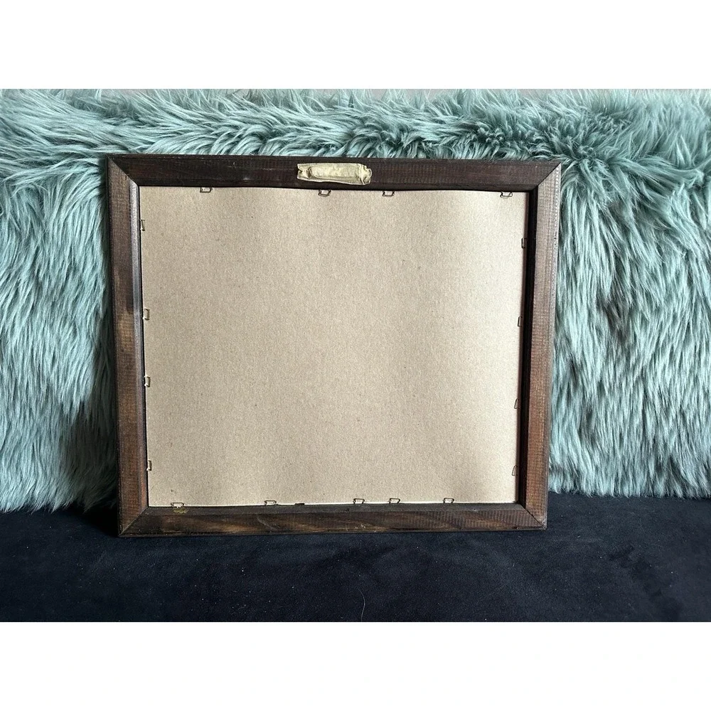VTG White Horse Whiskey 1742 World Map Bar Wall Hanging Distillery Wood Frame‎